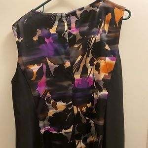 London Style size20w multi colored sleeveless dress